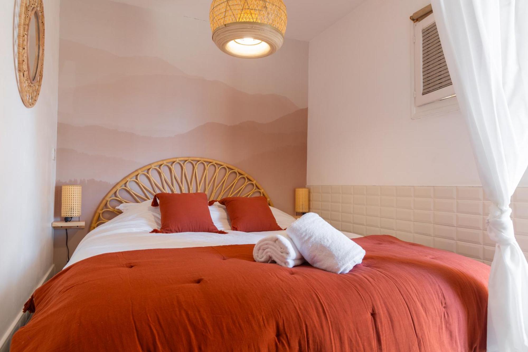 Appart Cosy, Piscine, Clim, Parking Prive - Proche Plage - Arrivee Autonome - Lit Queen Size La Seyne-sur-Mer Buitenkant foto