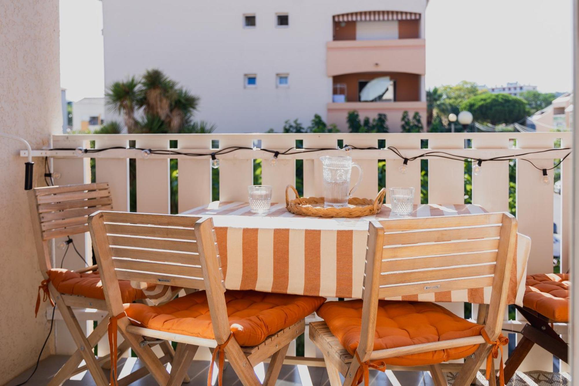 Appart Cosy, Piscine, Clim, Parking Prive - Proche Plage - Arrivee Autonome - Lit Queen Size La Seyne-sur-Mer Buitenkant foto
